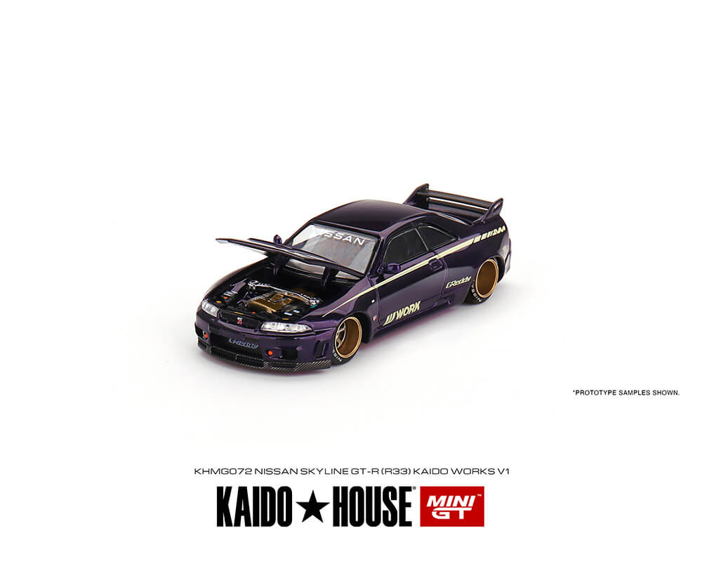 Kaido House Nissan R33-Purple front