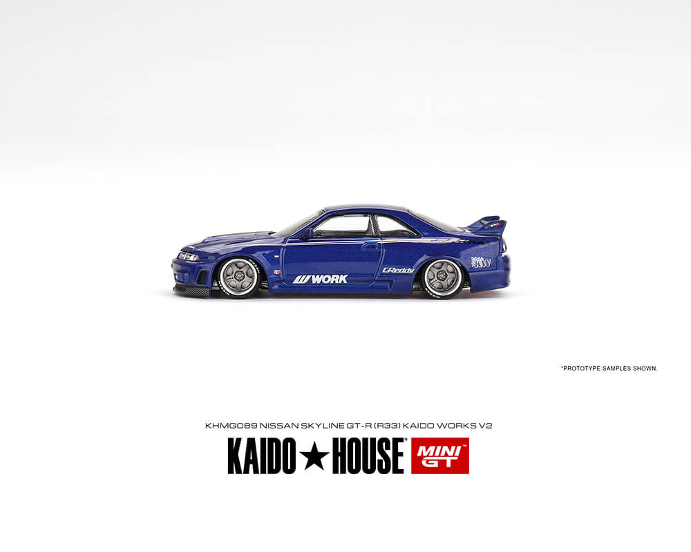 Diecast Cars  *Preorder* Kaido House Mini GT Nissan GTR R33 -Blue –  Diecast Collectors