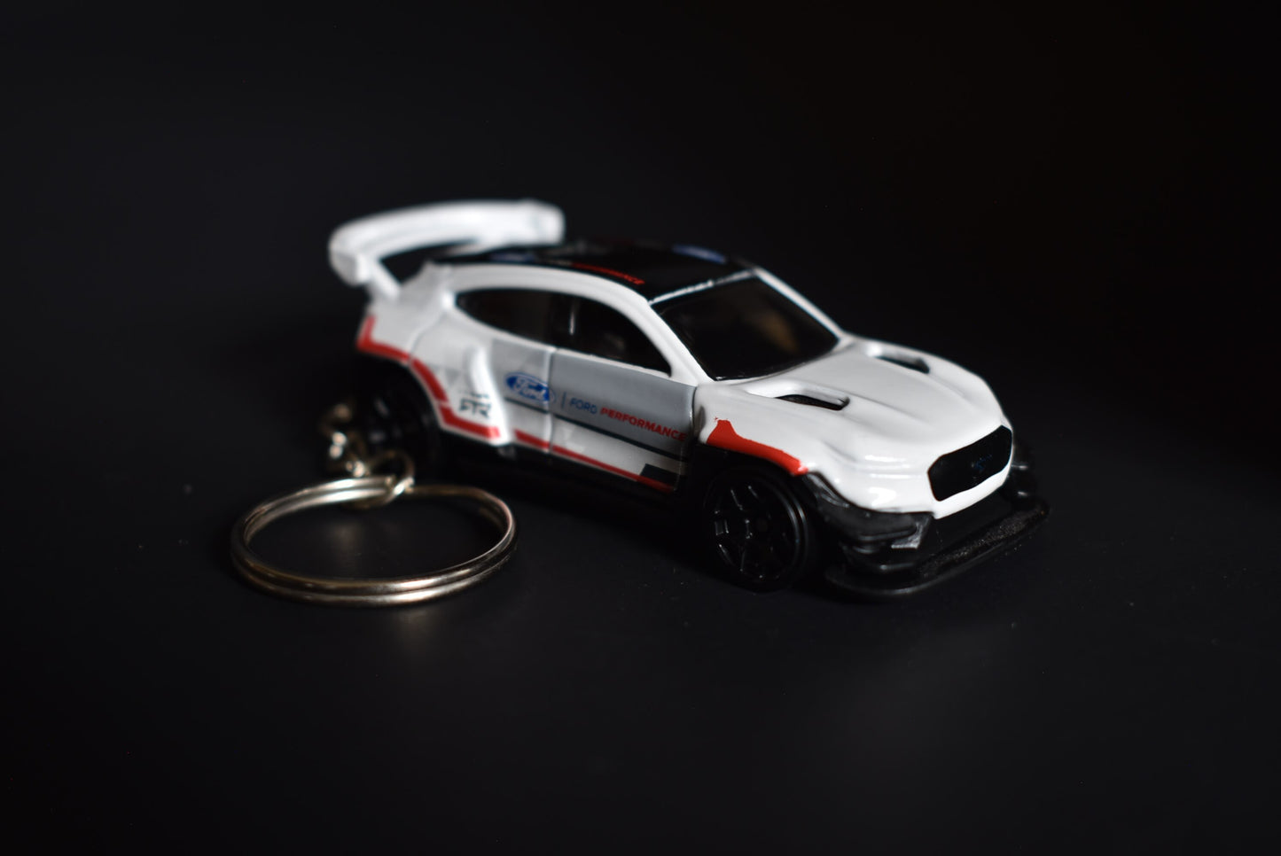 Ford Mustang Mach E Hotwheels Keychain