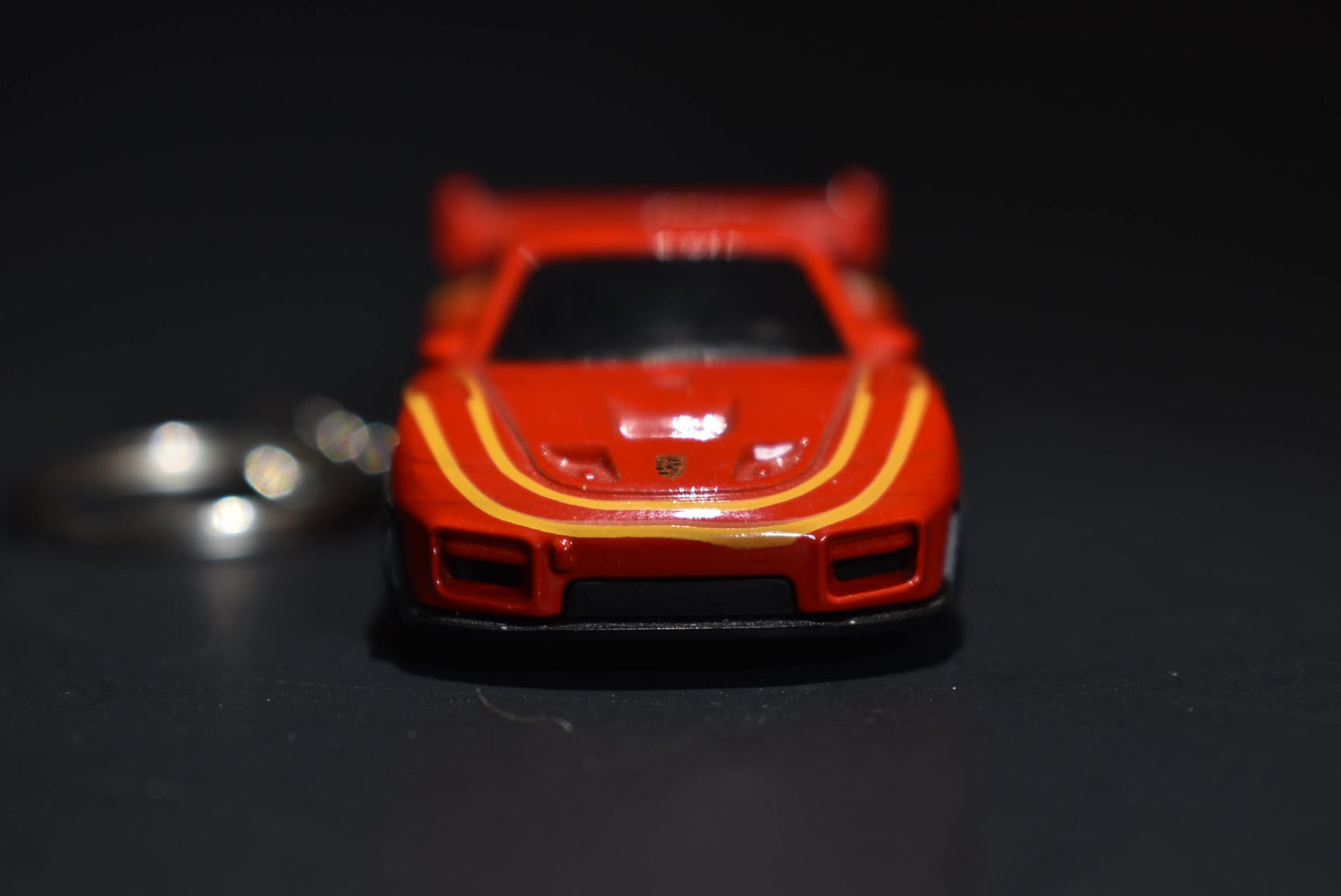 Porsche 935 Hotwheels Keychain